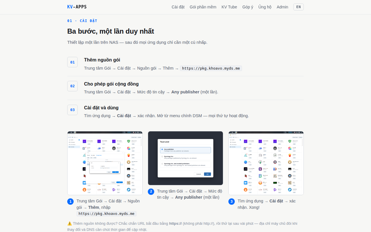 spkrepo-03-scrolled From Personal Problem to Community Solution: Building Self-Hosted AI Media Apps for Synology NAS